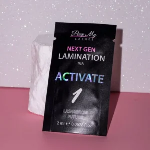 Pimp My Lashes Preparat do laminacji brwi i rzęs Step 1 activate TGA NEXT GEN LAMINATION 2 ml