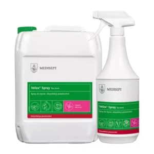 Medisept Velox Spray Płyn do Mycia i Dezynfekcji Powierzchni Zapach Tea Tonic Kanister 5 L