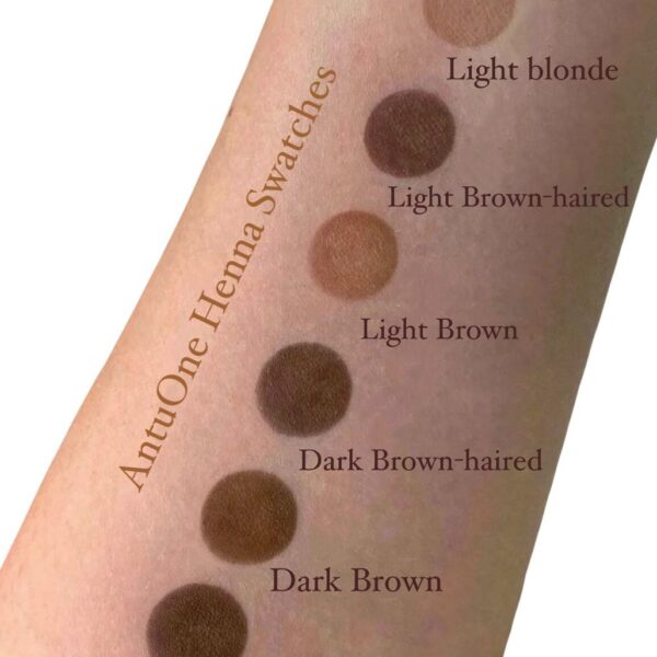 AntuOne Henna 02 Jasny Blond (Szary) 5 g Szkło