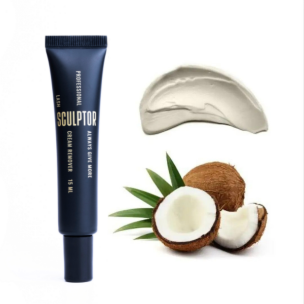 Sculptor Remover do Rzęs w Kremie Kokosowy COCONUT Tubka 15 ml
