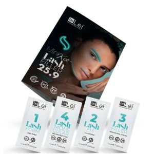Inlei® „MINI KIT” LASH FILLER mini zestaw saszetek do laminacji rzęs 4 x 1,2 ml