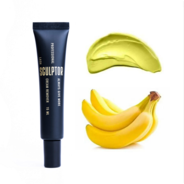 Sculptor Remover do Rzęs w Kremie Bananowy BANANA Tubka 15 ml