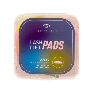 Happy Lash Skręt C Zestaw Wałeczków Silikonowych do Laminacji Rzęs (8 rozmiarów)
