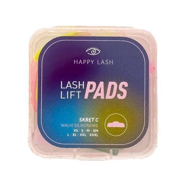 Happy Lash Skręt C Zestaw Wałeczków Silikonowych do Laminacji Rzęs (8 rozmiarów)