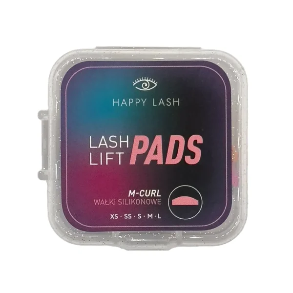 Happy Lash M - Curl Zestaw Wałeczków Silikonowych do Laminacji Rzęs (5 rozmiarów)