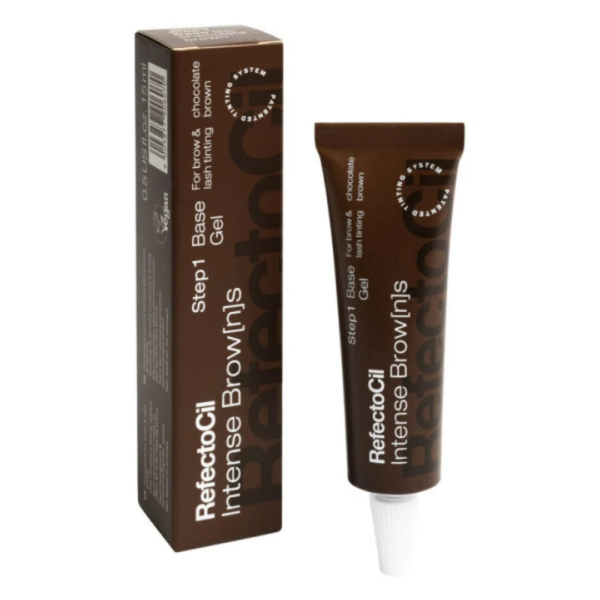 RefectoCil Intense Brow[n]s Farba Żelowa do Brwi i Rzęs Chocolate Brown 15 ml