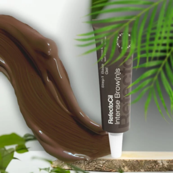 RefectoCil Intense Brow[n]s Farba Żelowa do Brwi i Rzęs Ash Brown 15 ml
