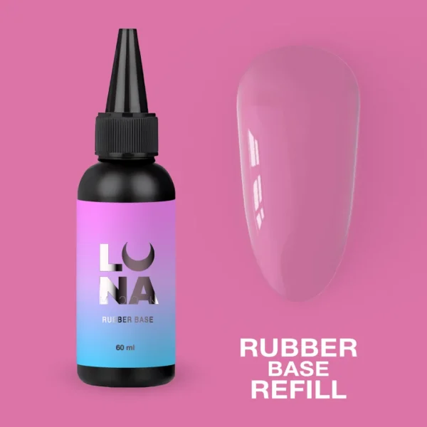 LUNAMOON Baza Hybrydowa Rubber Base Refill 60 ml
