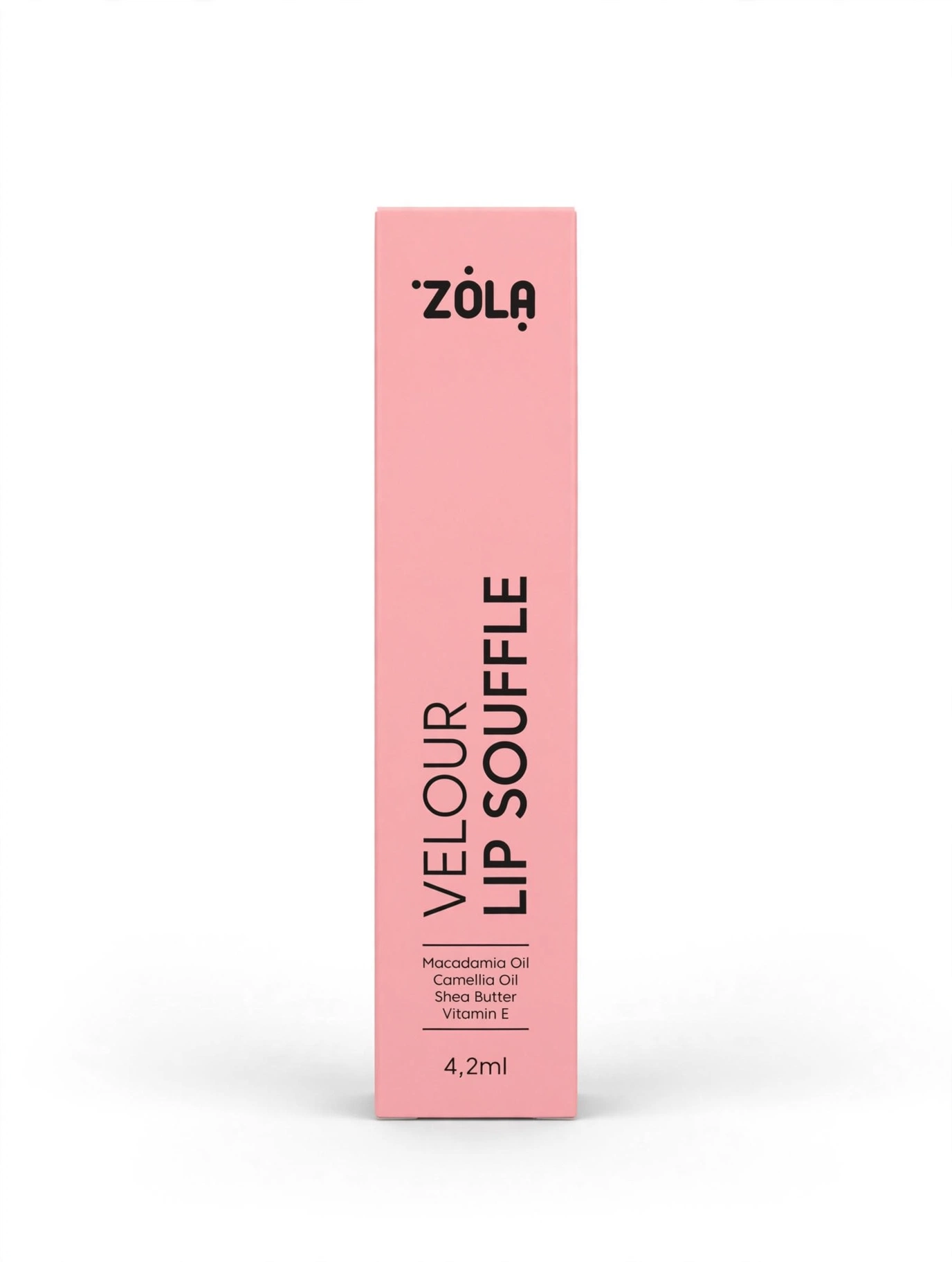 04023f3cdb6ebf84e6b9029cefd2ffa0.webp ZOLA Velour Lip Souffle Matowa Pomadka do Ust 03 Toffee 4,2 ml
